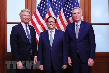 Việt Nam-Hoa Kỳ chú trọng đẩy mạnh hợp tác trong các lĩnh vực