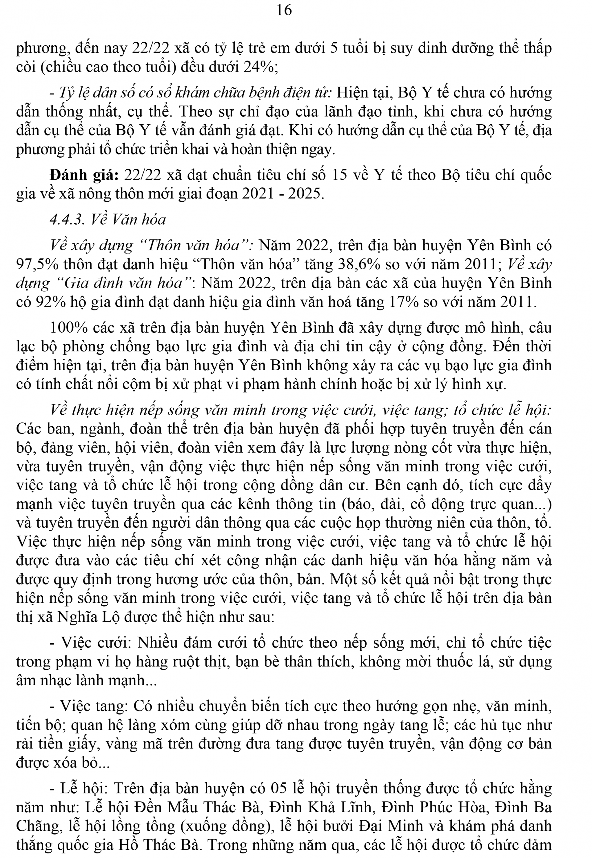 UBND tỉnh lấy ý kiến nhân dân về kết quả thẩm tra và mức độ đạt chuẩn NTM năm 2023 đối với huyện Yên Bình