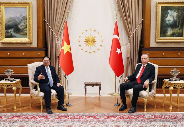 Tổng thống Thổ Nhĩ Kỳ: Chuyến thăm của Thủ tướng Phạm Minh Chính mở ra kỷ nguyên mới trong quan hệ hai nước - Ảnh 1.