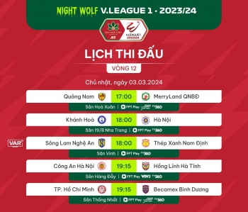 Lịch thi đấu &amp; Trực tiếp V.League hôm nay (3/3): Tâm điểm Công An Hà Nội - Hồng Lĩnh Hà Tĩnh