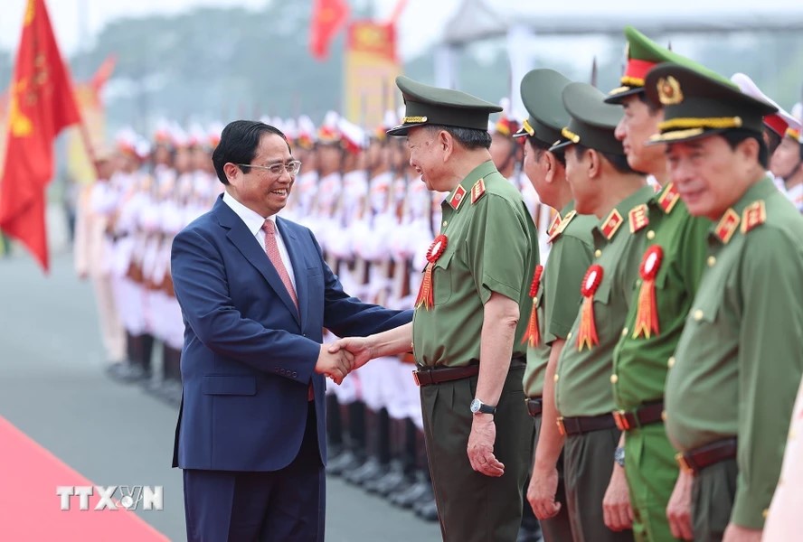 Thủ tướng Phạm Minh Chính dự Lễ kỷ niệm 50 năm Ngày truyền thống lực lượng Cảnh sát cơ động - Ảnh 2.