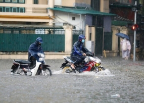 Từ chiều tối nay, miền Bắc bước vào đợt mưa rất lớn