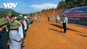 Khởi công khu tái định cư Làng Nủ