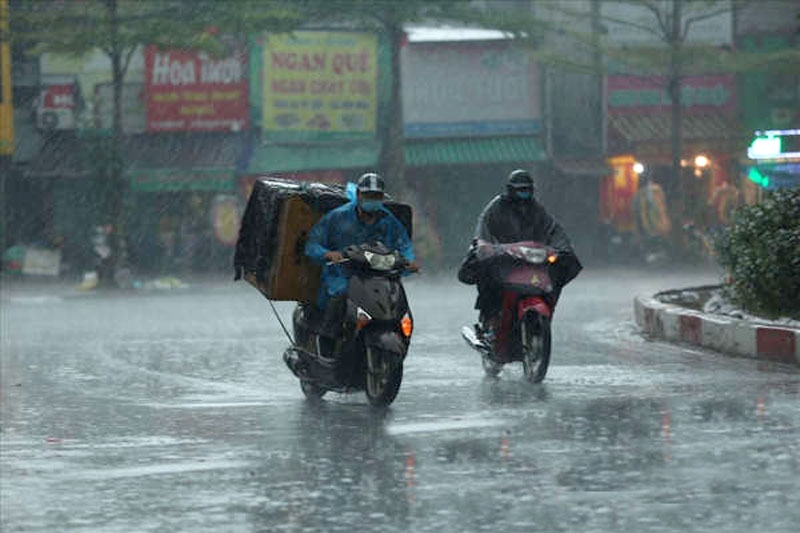 thoi tiet ngay 14 10 bac bo va bac trung bo co mua rao, co noi co dong hinh anh 1