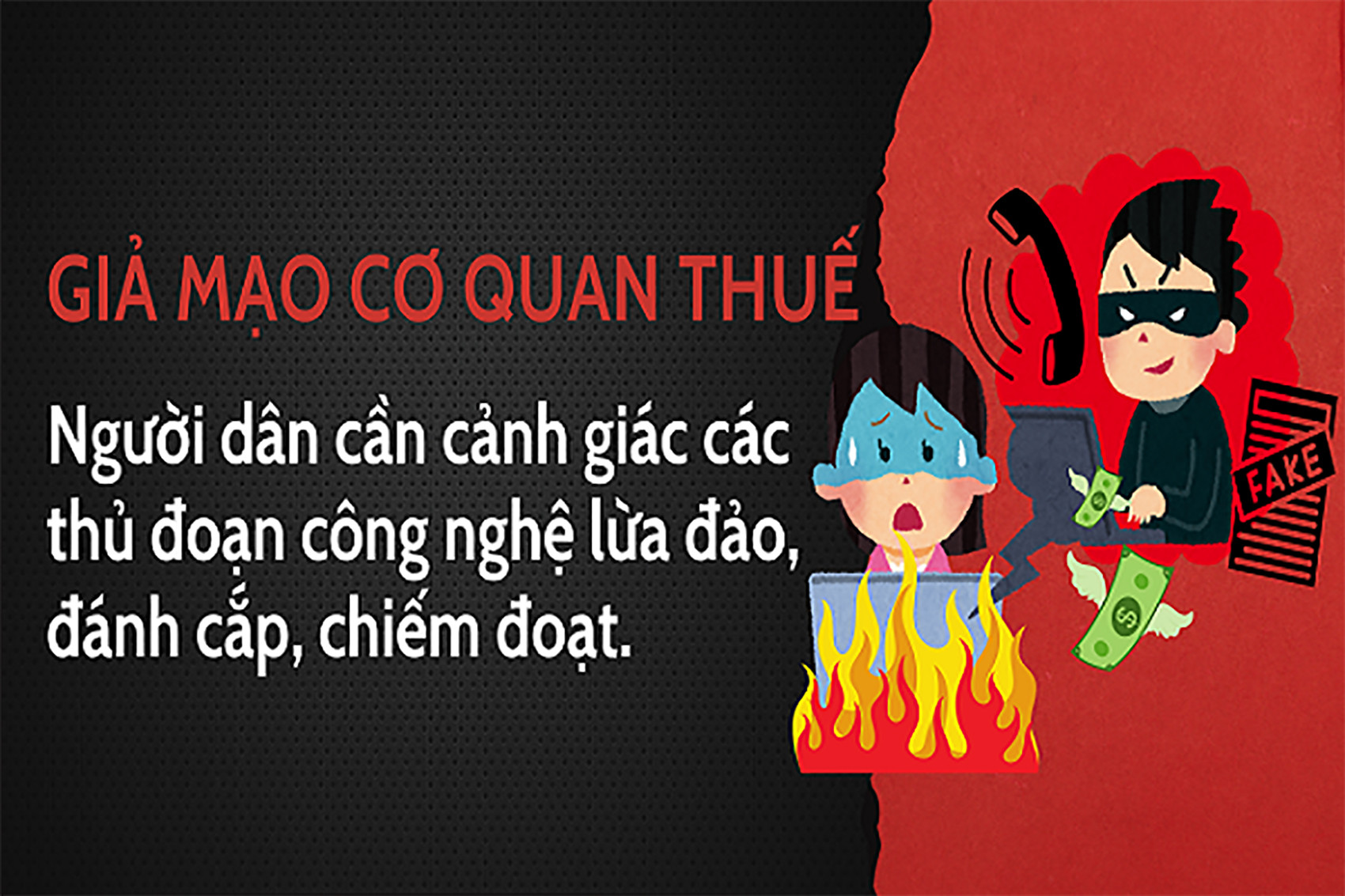 Người đàn ông ở Hà Nội mất hơn 200 triệu đồng do sập bẫy đóng thuế điện tử - Ảnh 1.