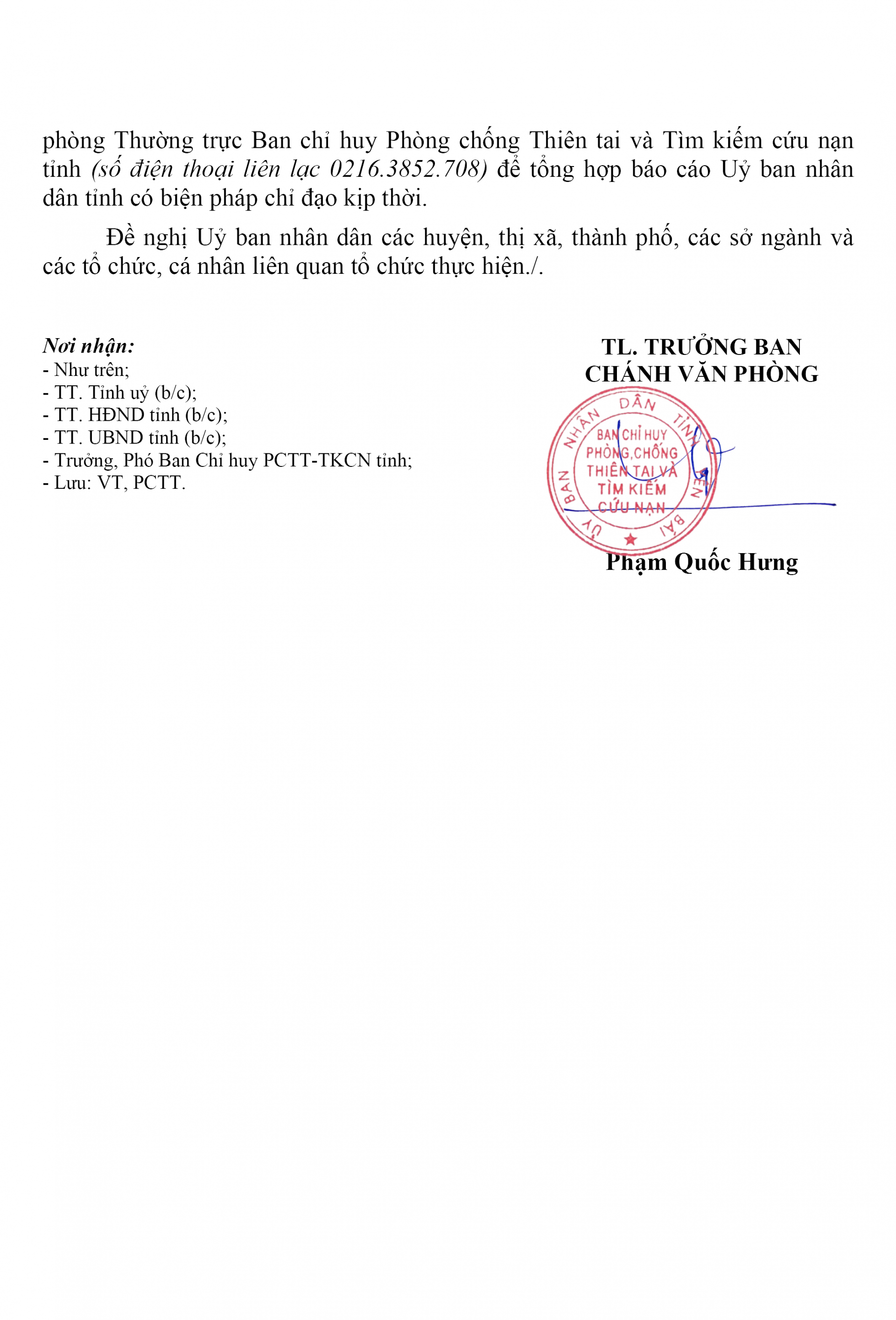 Yên Bái chủ động ứng phó với không khí lạnh tăng cường và gió mạnh