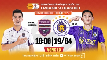 Lịch thi đấu bóng đá Việt Nam hôm nay 19/4