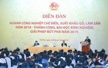 Thủ tướng: Đưa Việt Nam trở thành công xưởng sản xuất, chế biến, xuất khẩu đồ gỗ của thế giới