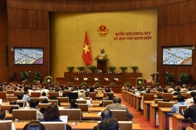 Trình Quốc hội phê chuẩn bổ nhiệm hai Phó Thủ tướng và 12 thành viên Chính phủ