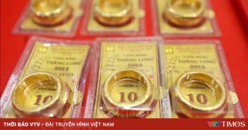 Giá vàng giảm vài triệu đồng mỗi lượng