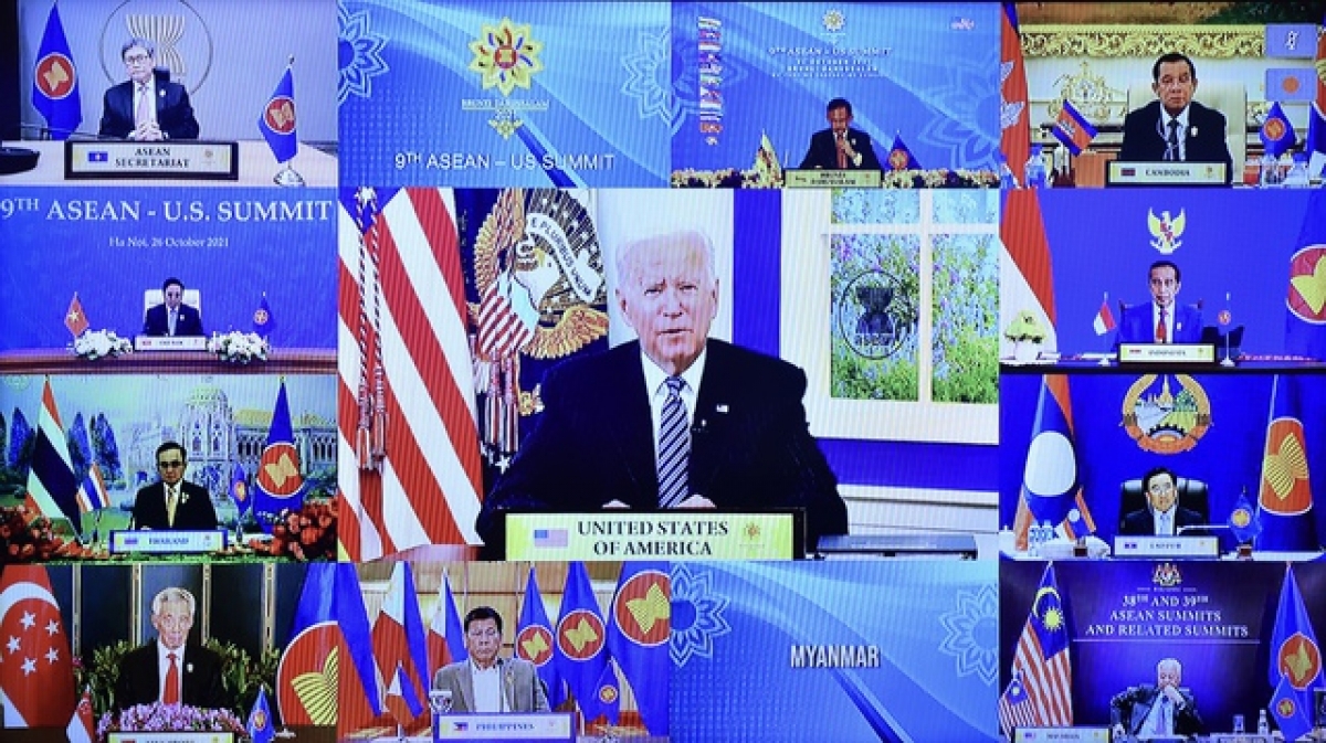 Tại Hội nghị Cấp cao ASEAN-Hoa Kỳ lần thứ 9 theo hình thức trực tuyến (ngày 26/10/2021), Tổng thống Hoa Kỳ Joe Biden nhấn mạnh quan hệ ASEAN-Hoa Kỳ có tầm quan trọng đặc biệt với tương lai của khu vực