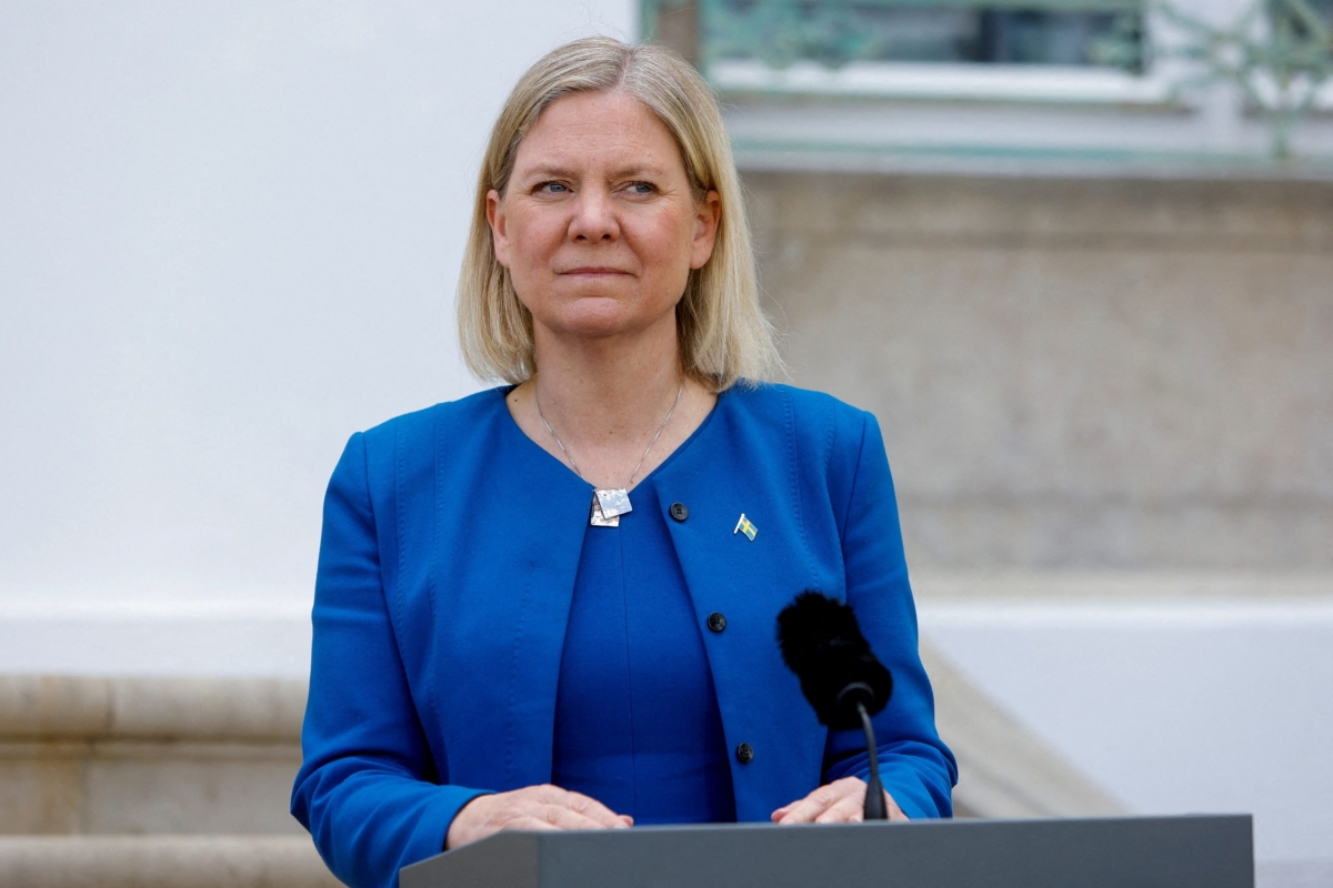 Thủ tướng Thụy Điển Magdalena Andersson. Ảnh: Artic Today