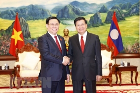 Tiếp tục vun đắp mối quan hệ đặc biệt Việt Nam-Lào
