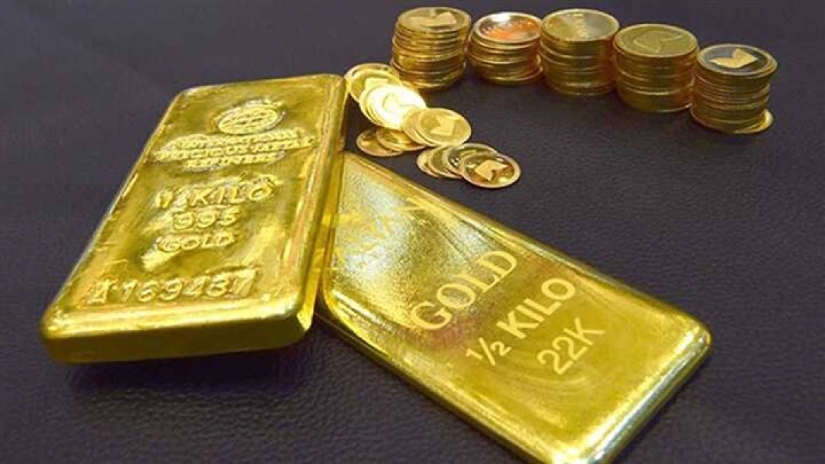 Giá vàng SJC đứng yên trong khi vàng thế giới tiếp tục tăng (Ảnh minh họa: KT)