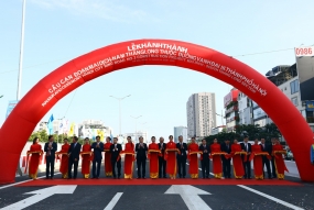 Thông xe tuyến đường Vành đai 3 trên cao đoạn Mai Dịch - Nam Thăng Long hơn 5.300 tỷ đồng