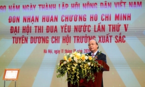 Thủ tướng: Chúng ta tin tưởng giai cấp nông dân Việt Nam tự cường, sáng tạo