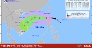 Bão Yinxing vào Biển Đông, trở thành cơn bão số 7