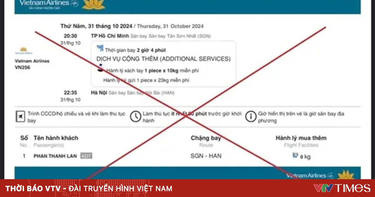 Cảnh giác trước thủ đoạn "vé máy bay giá rẻ" dịp cận Tết Nguyên đán