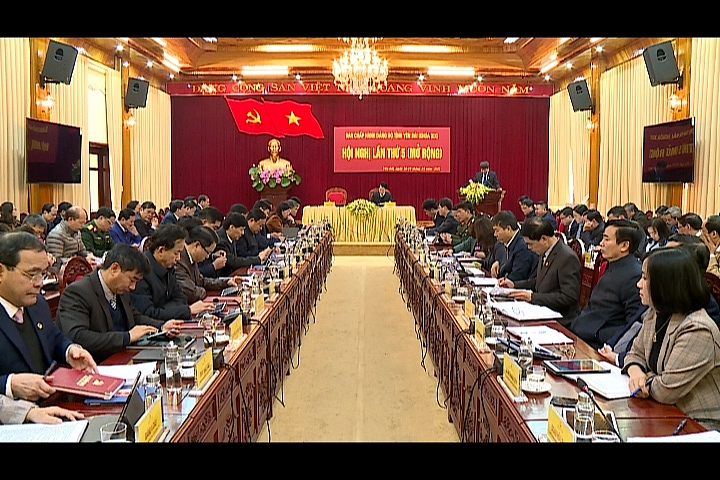Ngày làm việc thứ 2: Hội nghị BCH Đảng bộ tỉnh Yên Bái lần thứ 5 (mở rộng)