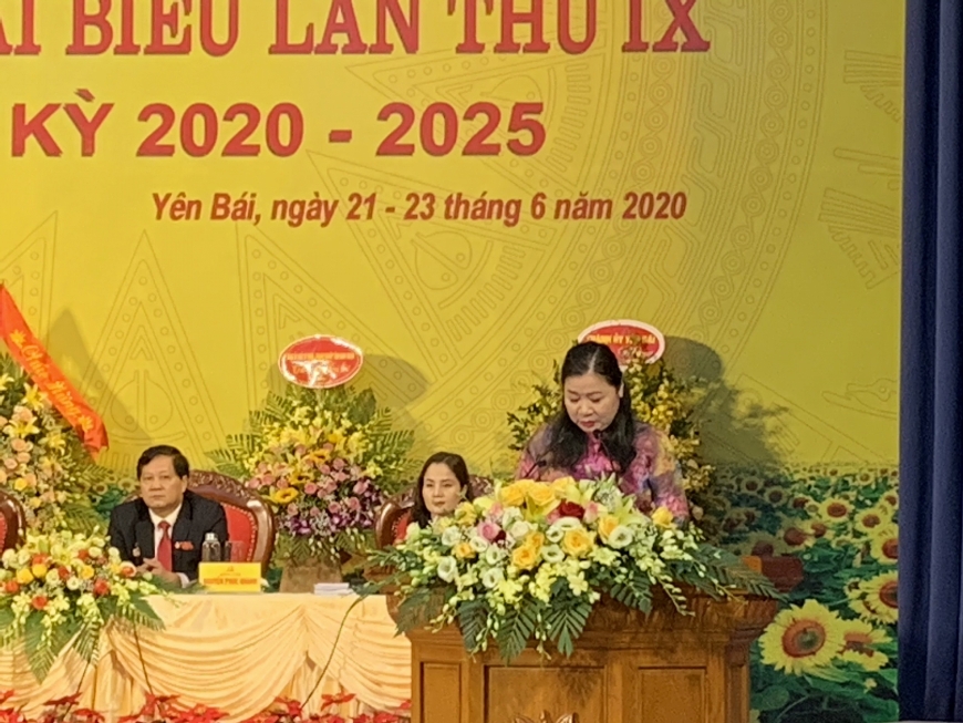 khai mac dai hoi dai bieu dang bo khoi co quan va doanh nghiep tinh yen bai lan thu ix nhiem ky 2020 2025