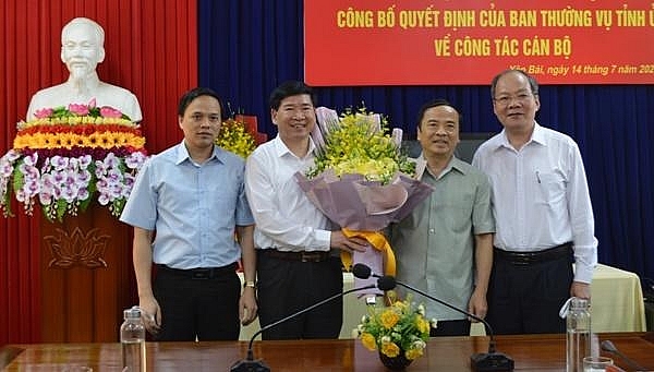 Đồng chí Nguyễn Phúc Cường giữ chức  Phó Trưởng Ban Dân vận Tỉnh ủy