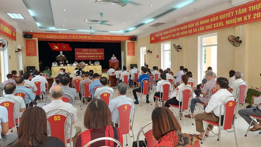 Bí thư Tỉnh ủy Đỗ Đức Duy tiếp xúc cử tri xã Minh Bảo, phường Đồng Tâm thành phố Yên Bái