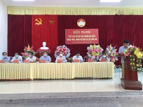 Phó Bí thư Thường trực Tỉnh ủy, Chủ tịch HĐND tỉnh Tạ Văn Long tiếp xúc cử tri tại xã Cảm Ân, huyện Yên Bình