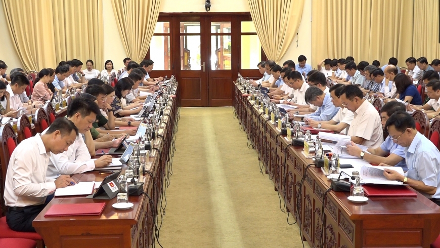 Khai mạc Hội nghị Ban Chấp hành Đảng bộ tỉnh  lần thứ 13 (mở rộng)