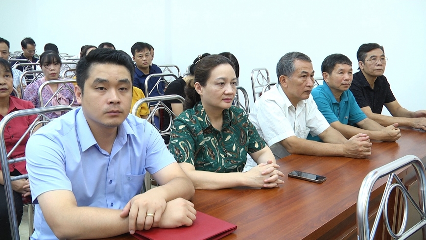 Bí thư Tỉnh ủy Đỗ Đức Duy dự Hội nghị gặp mặt đảng viên đang công tác tại Chi bộ 14, phường Đồng Tâm
