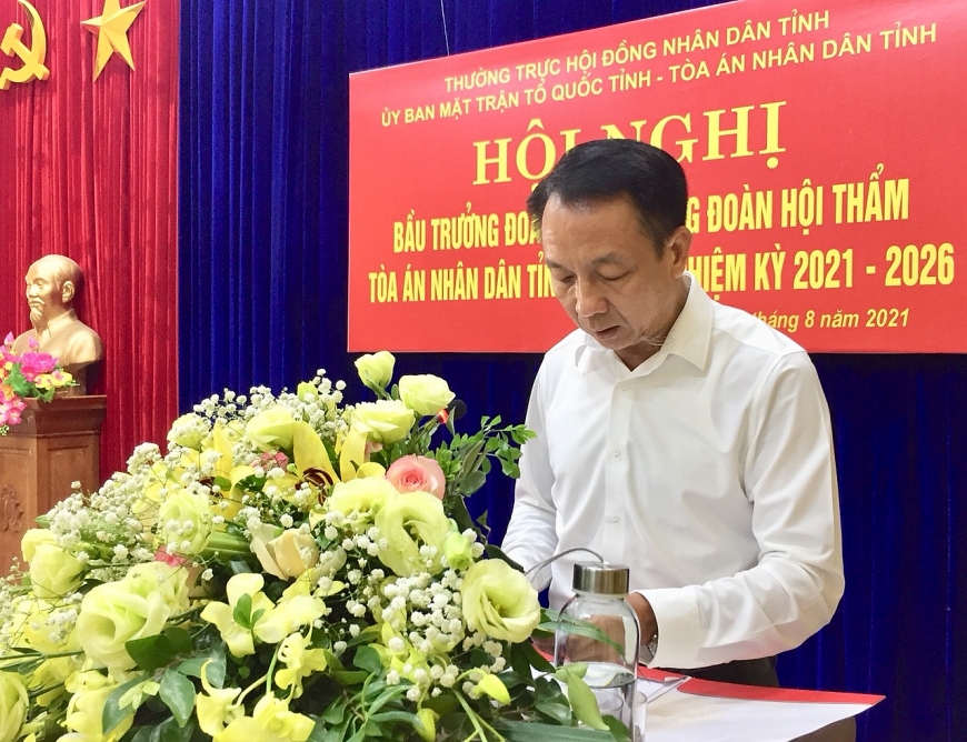 Bầu Trưởng đoàn, Phó Trưởng đoàn Hội thẩm – Tòa án Nhân dân tỉnh Yên Bái nhiệm kỳ 2021 – 2026