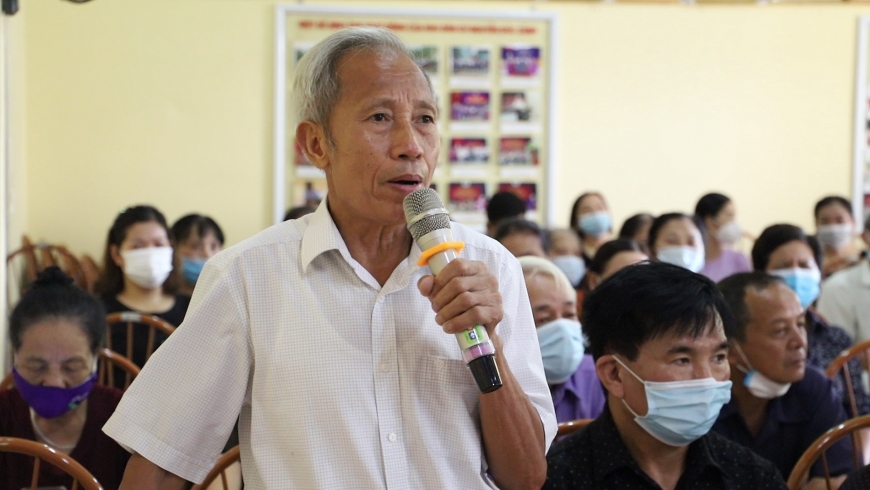 Chủ tịch UBND tỉnh Trần Huy Tuấn dự sinh hoạt tại chi bộ tại tổ dân phố 10, phường Đồng Tâm