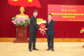 Giới thiệu đồng chí Trần Huy Tuấn giữ chức Chủ tịch UBND tỉnh Yên Bái