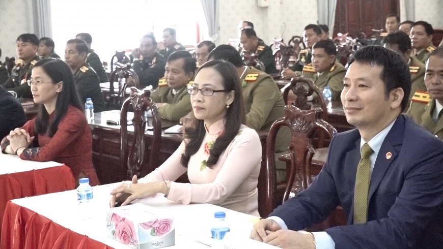 Lễ Kỷ niệm 10 năm thiết lập quan hệ hợp tác hữu nghị Yên Bái - Xay Nhạ Bu Ly tại CHDCND Lào