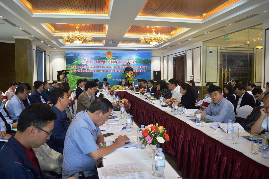 Hội thảo chuyên đề: Xây dựng Nông thôn mới – thôn, bản, vùng đặc biệt khó khăn được tổ chức tại tỉnh Yên Bái
