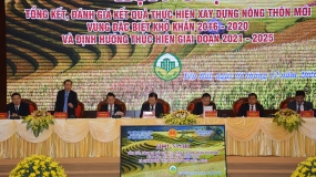 Phó Thủ Tướng Trịnh Đình Dũng dự Hội nghị tổng kết xây dựng nông thôn mới vùng  đặc biệt khó khăn tại tỉnh Yên Bái