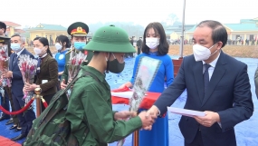 Thành phố Yên Bái tổ chức Lễ giao nhận quân năm 2022