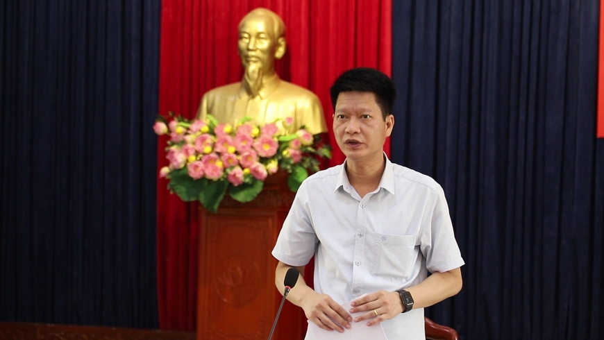 Đoàn công tác của đồng chí Nguyễn Thế Phước-Phó Chủ tịch TT UBND tỉnh làm việc với Đảng bộ TP Yên Bái