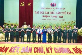 Đồng chí Phạm Thị Thanh Trà - Bí thư Tỉnh ủy tiếp tục được chỉ định giữ chức Bí thư Đảng ủy Quân sự tỉnh Yên Bái