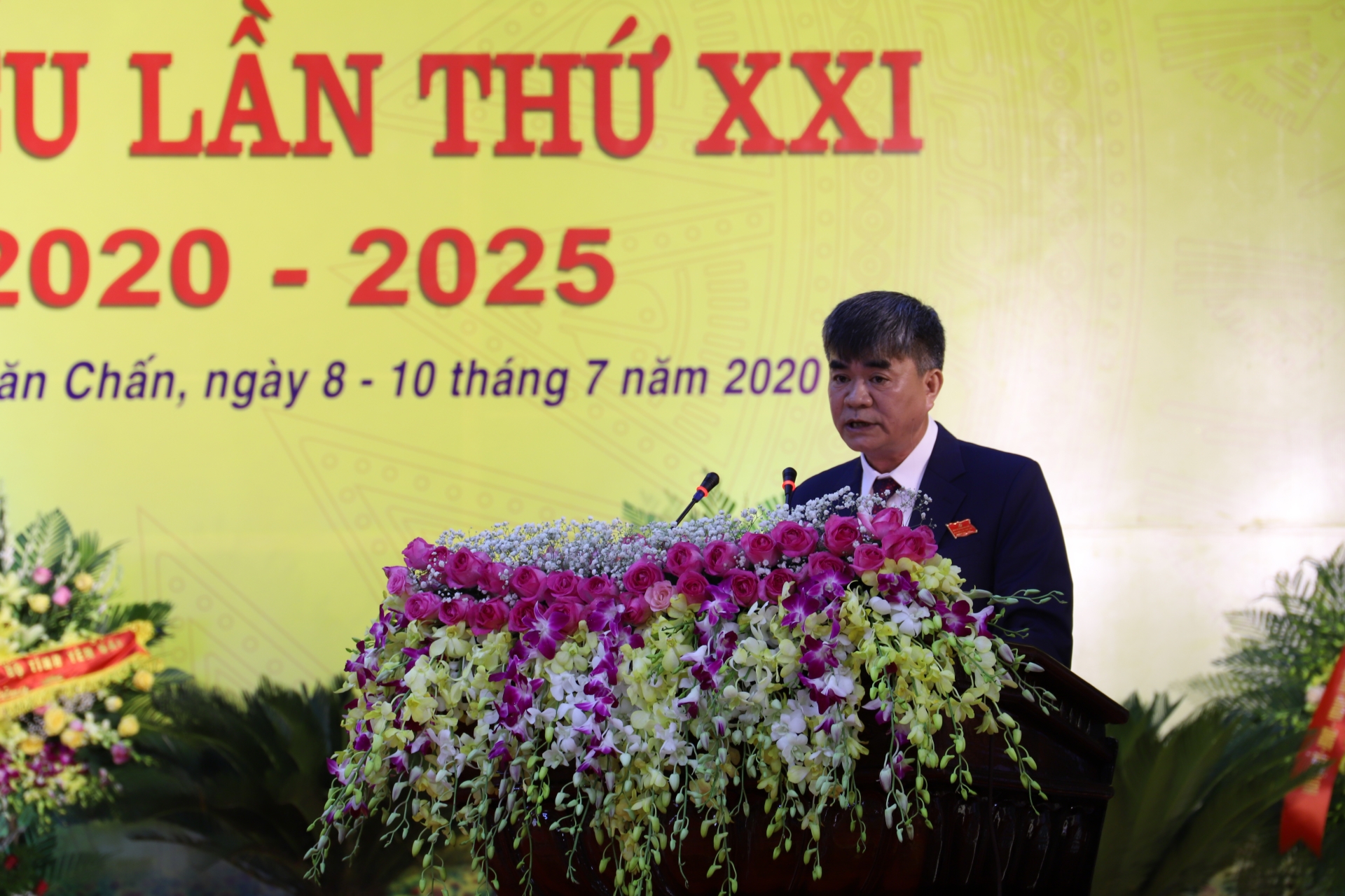 khai mac dai hoi dang bo huyen van chan lan thu xxi nhiem ky2020 2025