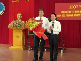 Đồng chí Đinh Đăng Luận kiêm giữ chức Giám đốc sở NN và PTNT Yên Bái