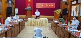 Chủ tịch UBND tỉnh Trần Huy Tuấn kết luận tại Hội nghị giải ngân vốn đầu tư công