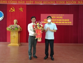 Trao quyết định bổ nhiệm Phó Giám đốc sở NN&PTNT tỉnh Yên Bái