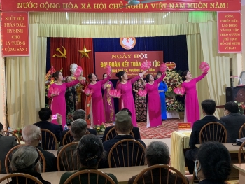 Chủ tịch UBND tỉnh dự Ngày hội đại đoàn kết tại tổ dân phố 10, phường Đồng Tâm, TP Yên Bái