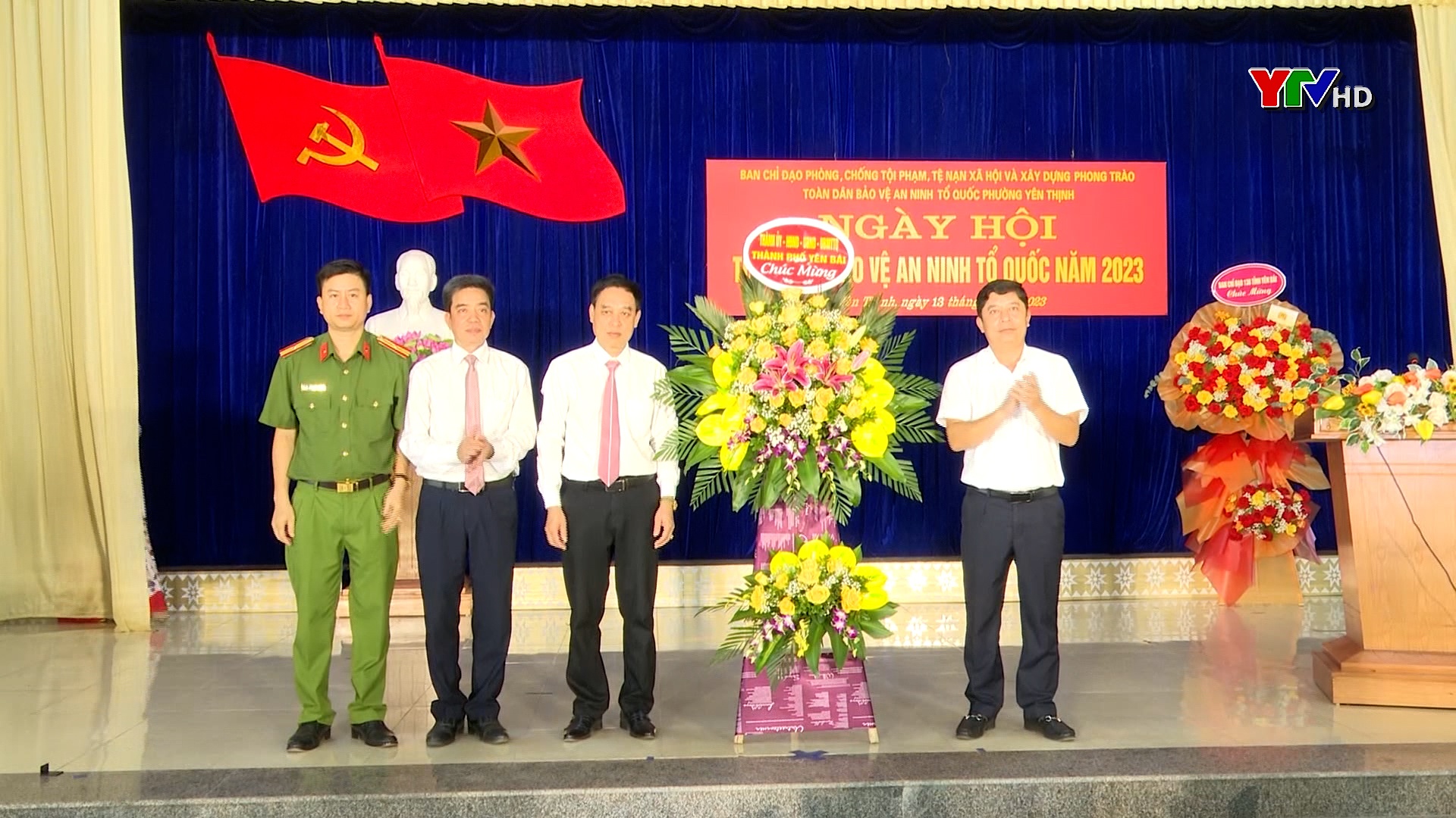 TP Yên Bái phát động điểm Ngày hội toàn dân bảo vệ an ninh Tổ quốc năm 2023 tại phường Yên Thịnh