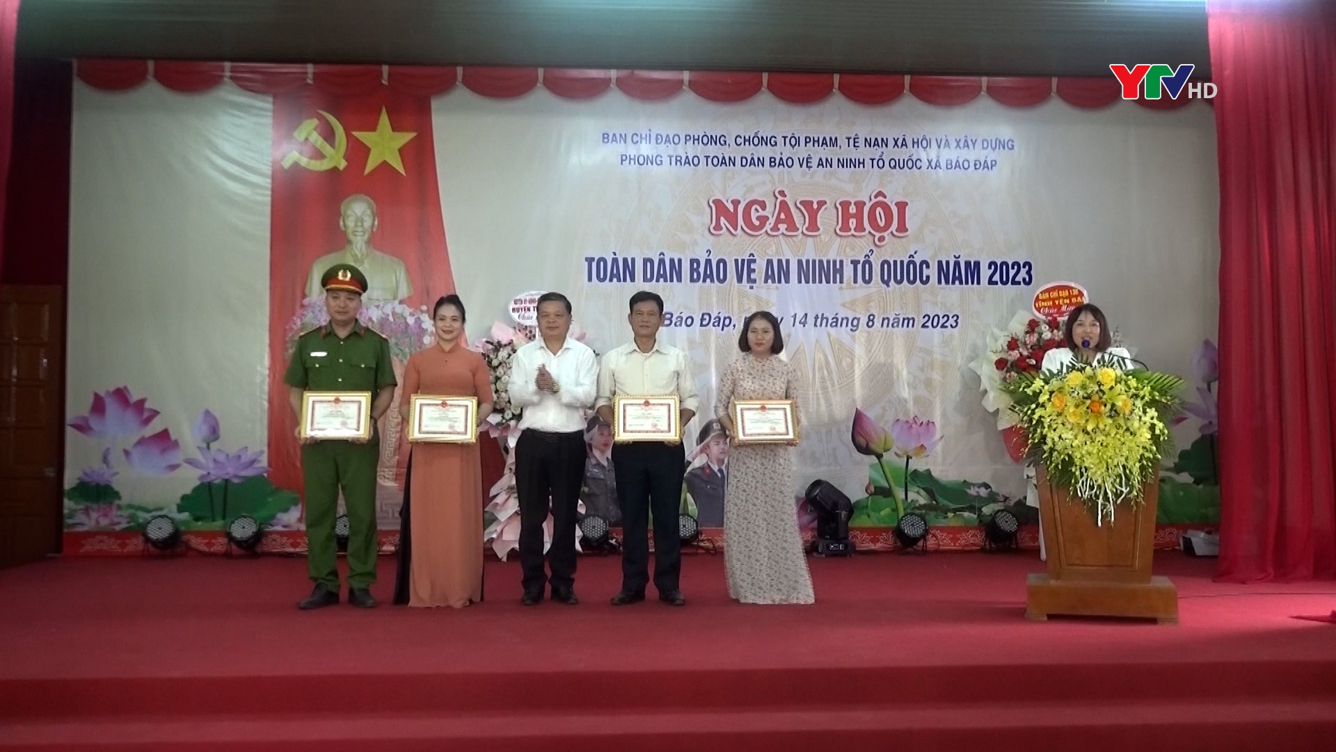 Ngày hội toàn dân bảo vệ an ninh Tổ quốc năm 2023 tại xã Báo Đáp, huyện Trấn Yên