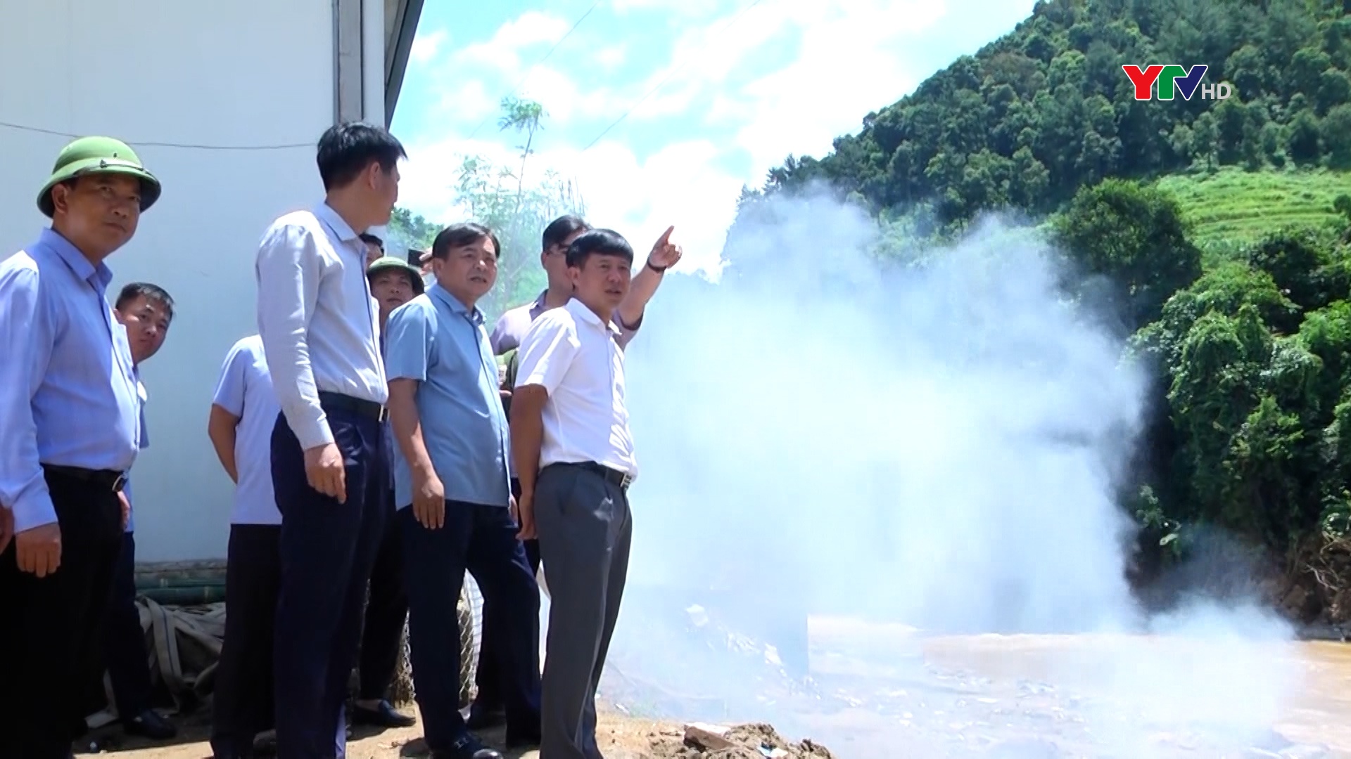 Đoàn công tác của Bộ NN&PTNT kiểm tra công tác khắc phục hậu quả thiên tai tại huyện Mù Cang Chải