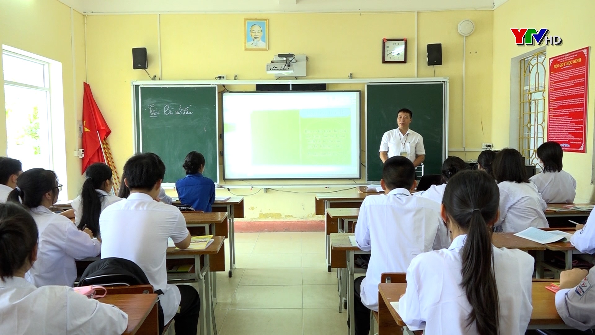 Trường THPT Lê Quý Đôn, huyện Trấn Yên học và làm theo Bác