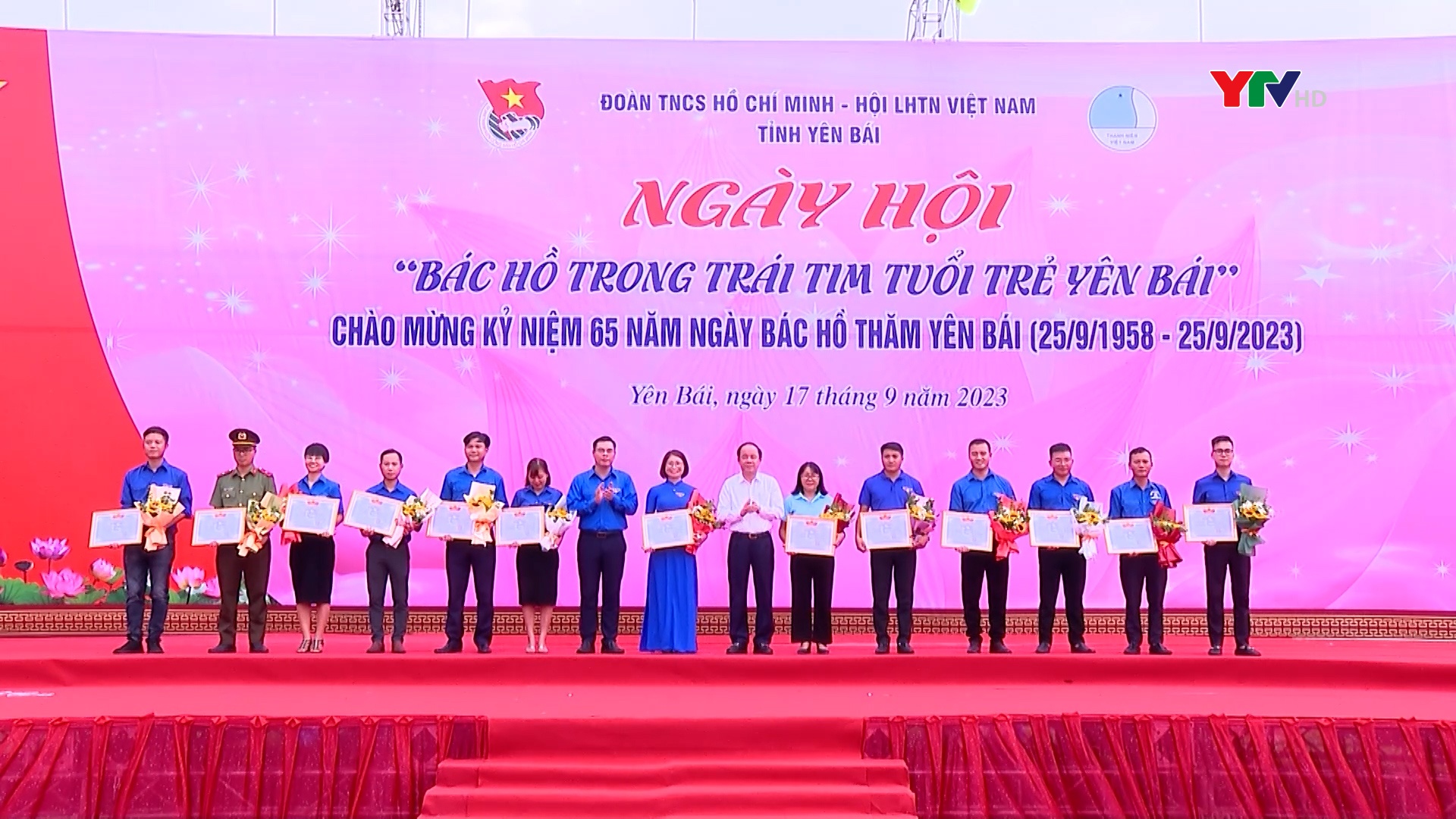 Hơn 5.000 đoàn viên, thanh thiếu niên tham gia Ngày hội “Bác Hồ trong trái tim tuổi trẻ Yên Bái”