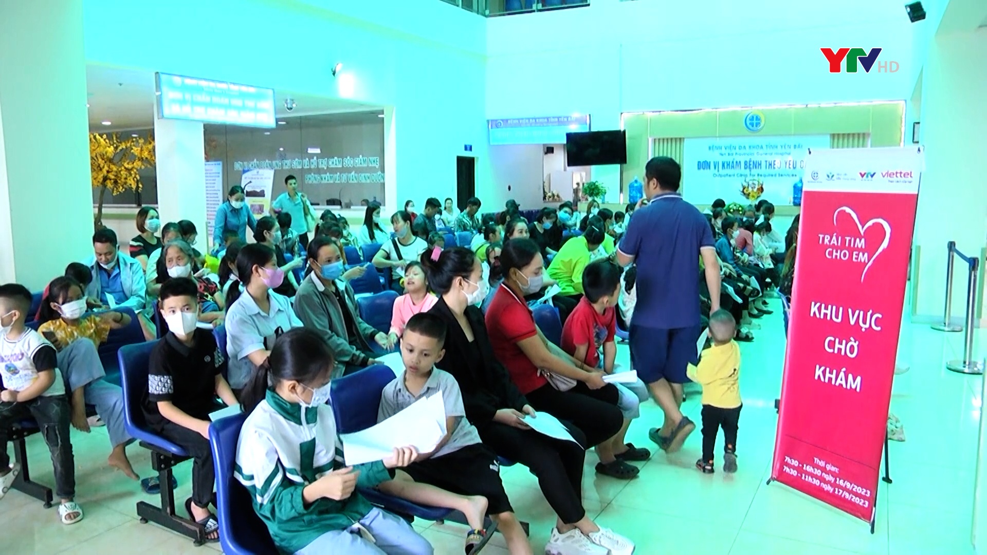900 trẻ em dưới 16 tuổi trên địa bàn tỉnh Yên Bái được khám sàng lọc tim bẩm sinh
