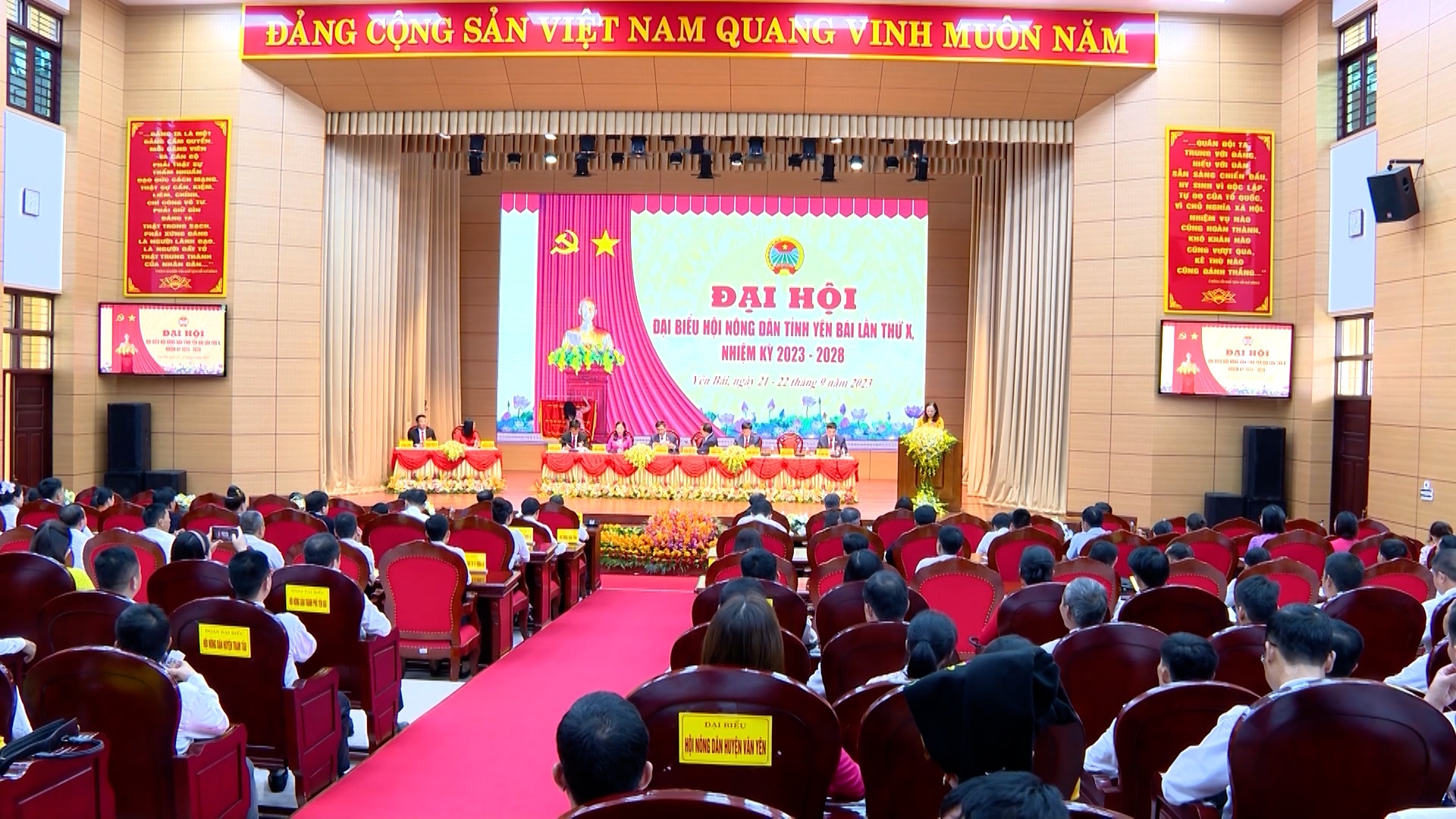 Phiên thứ Nhất - Đại hội đại biểu Hội Nông dân tỉnh Yên Bái lần thứ X, nhiệm kỳ 2023 - 2028